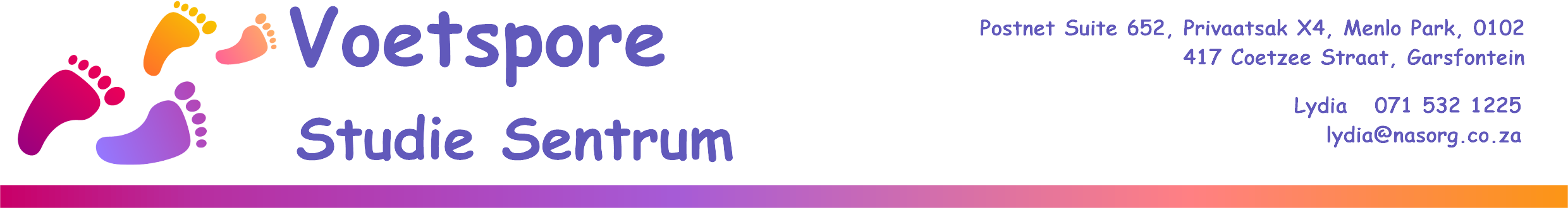 Voetspore Study Centre